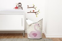 Little Pea_LHSWN_3Sprouts_Laundry_Hamper_Swan_Lifestyle2